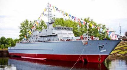 «Александр Обухов», построенный из композитных материалов, приступил к испытаниям