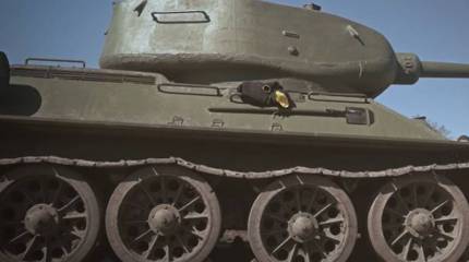 Как немцы застрявший Т-34 захватить пытались - из повествования советского танкиста