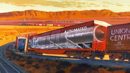 Проект Peacekeeper Rail Garrison: последний ракетный поезд США