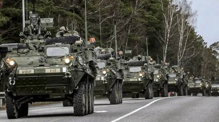 НАТО продолжает перебрасывать войска из Румынии в Польшу, формируя в Гданьске мощную группировку