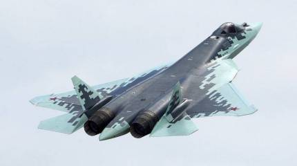 Кадры тренировочной воздушной дозаправки Су-57