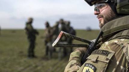 Националисты из полка "Азов" попытались атаковать позиции НМ ДНР