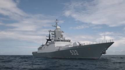 Минобороны анонсировало первый выход в море построенного для ТОФ корвета «Резкий» проекта 20380