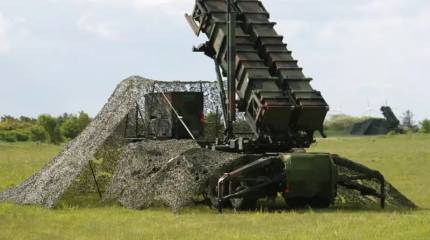 Опубликованы кадры поражения ЗРК Patriot ВСУ ударом ОТРК «Искандер» в Запорожской области