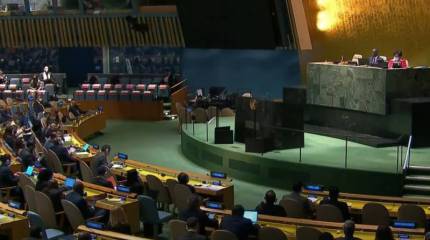 Генассамблея ООН приостановила работу России в СПЧ ООН