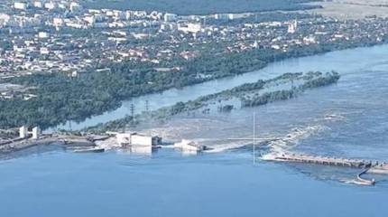 ВСУ обстреляли пункт выдачи гуманитарной помощи в пострадавшем от наводнения селе