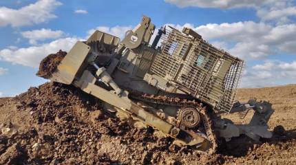 Бульдозеры ЦАХАЛ снесли часть британских военных захоронений в Газе