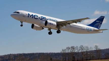 Российскому авиалайнеру МС-21 увеличили подъёмную силу крыла