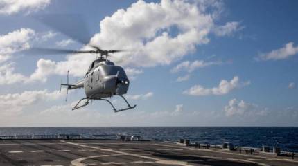 ВМС США приняли на вооружение корабельный беспилотный вертолёт MQ-8C