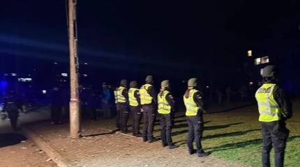 После удара ВС РФ по месту совещания офицеров ВСУ и стран НАТО в Кривом Роге нацполиция оцепила территорию расположения ресторана  «Магеллан»