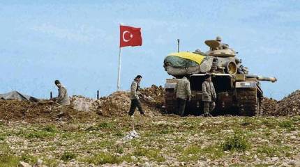 Турецкий марш в Сирии