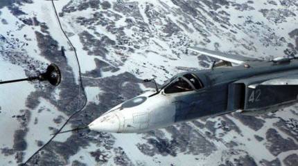 Самолёты ЦВО провели учение по дозаправке в воздухе