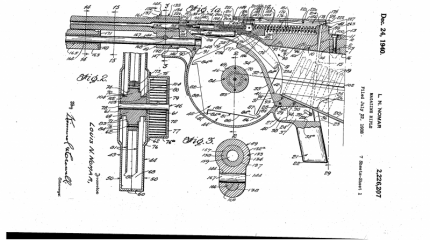 Проект самозарядной винтовки Л.Н. Номара