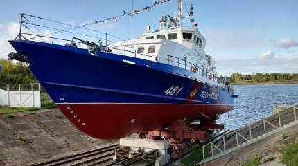 Четвёртый "Грачонок" для охраны Крымского моста спущен на воду