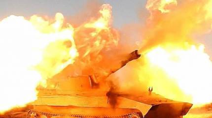 Кадры кровавых боев с ИГИЛ под Алеппо