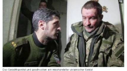 Немецкая газета демонизирует ополченца Гиви и умиляется нацисткой из «Азова»