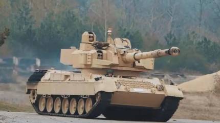 Танк, почти САУ и машина огневой поддержки в одном лице: на Украине засветился бельгийский Leopard 1A5BE