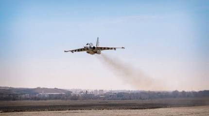 В Грузии взлетел первый восстановленный штурмовик Су-25