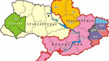 Сценарии будущего раздела Украины