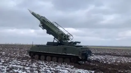 Устаревшие ЗРК «Куб» в составе украинской ПВО