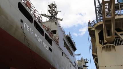 ССЗ "Янтарь": Работы по БДК "Пётр Моргунов" идут по графику