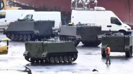Украинские СМИ: В Испании началась погрузка БТР М-113 для отправки ВСУ