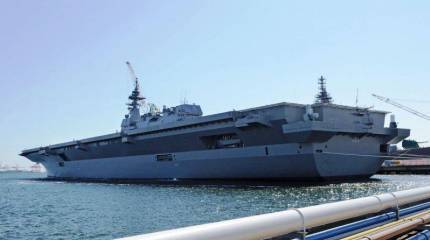 В Японии введён в состав флота вертолётоносец Izumo
