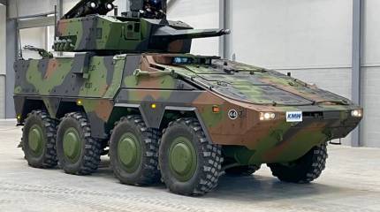 В Германии представили новый вариант бронетранспортёра GTK Boxer 8х8