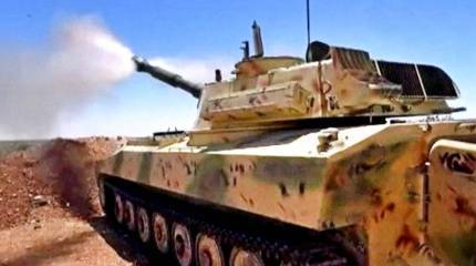 Маскировка не спасла: ВКС РФ вычислили бронетехнику террористов