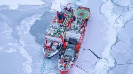 «Русские корабли были верными коллегами»: капитан немецкого ледокола оценил помощь РФ в Арктике