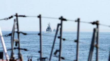 Tactical exercises of warships took place in the Pacific Fleet