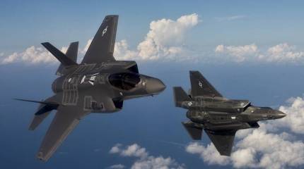 Истребитель F-35 получил систему уклонения от столкновений с землей