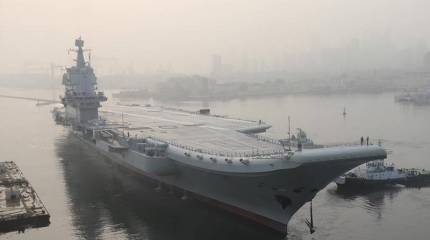 Первый авианосец сборки КНР Type001A отправлен в море для испытаний