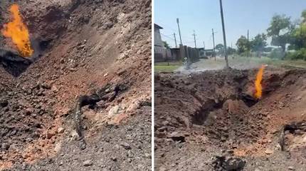 Новые удары по Одессе и Киеву: взорвался газопровод высокого давления
