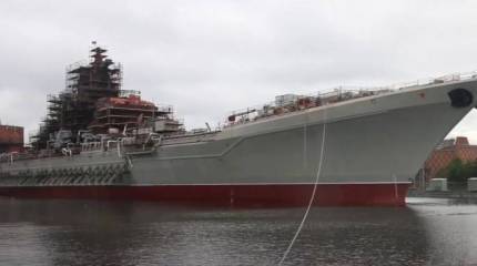 Сообщается о подготовке к испытаниям крейсера «Адмирал Нахимов»