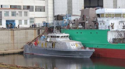 Спущен на воду третий "Грачонок"