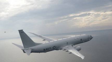 Российский Су-27 перехватил американский P-8A Poseidon над водами Балтики