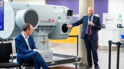 Минобороны Британии показало результаты работы боевого лазера