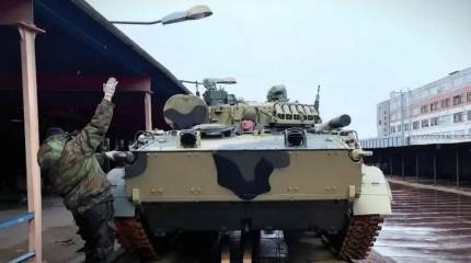 Партия новых БМП-3 с рядом доработок поступила в войска