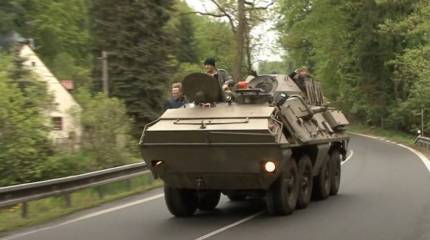 На вооружении ВСУ замечен бронетранспортер OT-64 SKOT