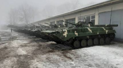 ВСУ получили последнюю в этом году партию модернизированных танков Т-64 и БМП-1