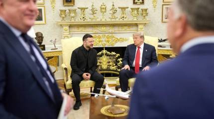 Переговоры Зеленского и Трампа прошли «позитивно», утверждают в Киеве