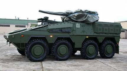 Армия Литвы получила два БМП "Boxer", правда временно