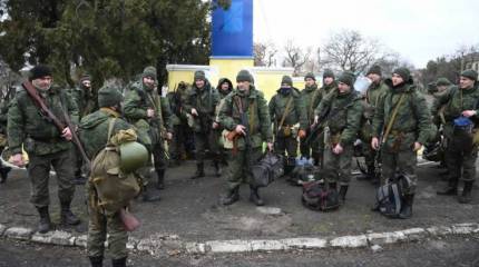 Бои за Вознесенск, Запорожье, Гуляйполе, Мариуполь