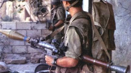 Противотанковые гранатомёты израильской пехоты