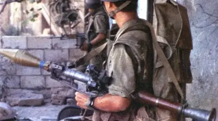 Противотанковые гранатомёты израильской пехоты