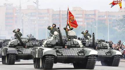 Военный парад в Минске