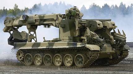 Минобороны получило последнюю партию "инженерных танков" ИМР-3М