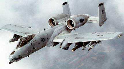 В Германию прибыли 12 американских штурмовиков А-10