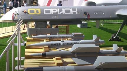 В Сети появилось видео применения российского ударного беспилотника «Орион» в Сирии